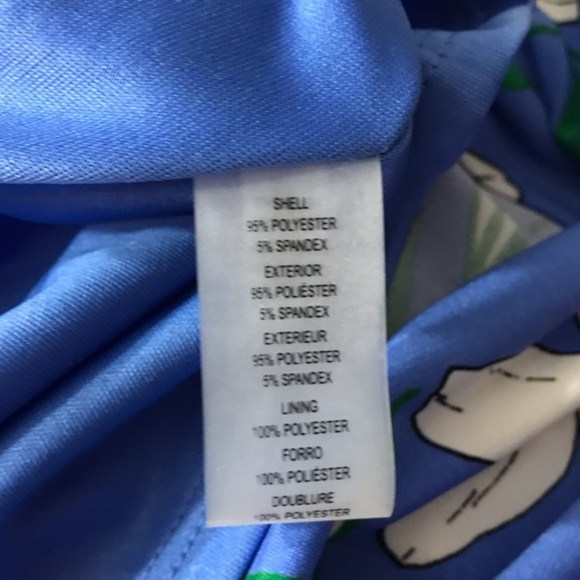 Vince Camuto Blue Floral Midi Dress Size 8 NWT - Picture 6 of 8